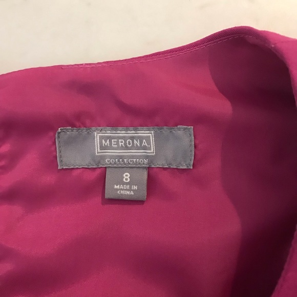 Berry colored dress - Picture 3 of 4